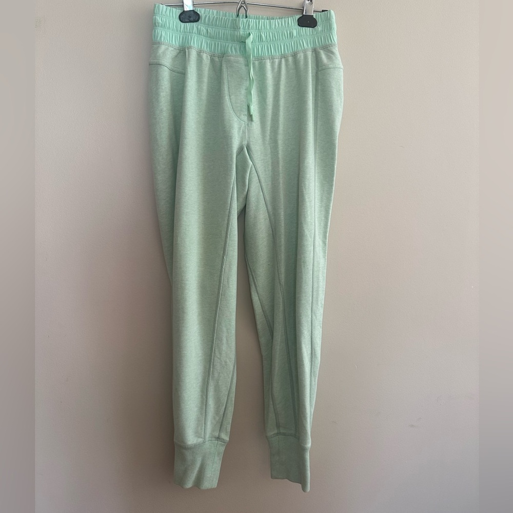 LuluLemon Mint Green Jogger Track Pants